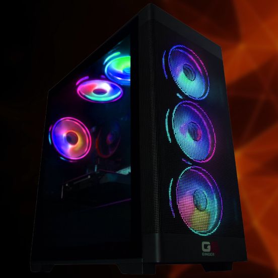 Ginger6 Intel Core Ultra 9 gaming PC built in Wolverhampton